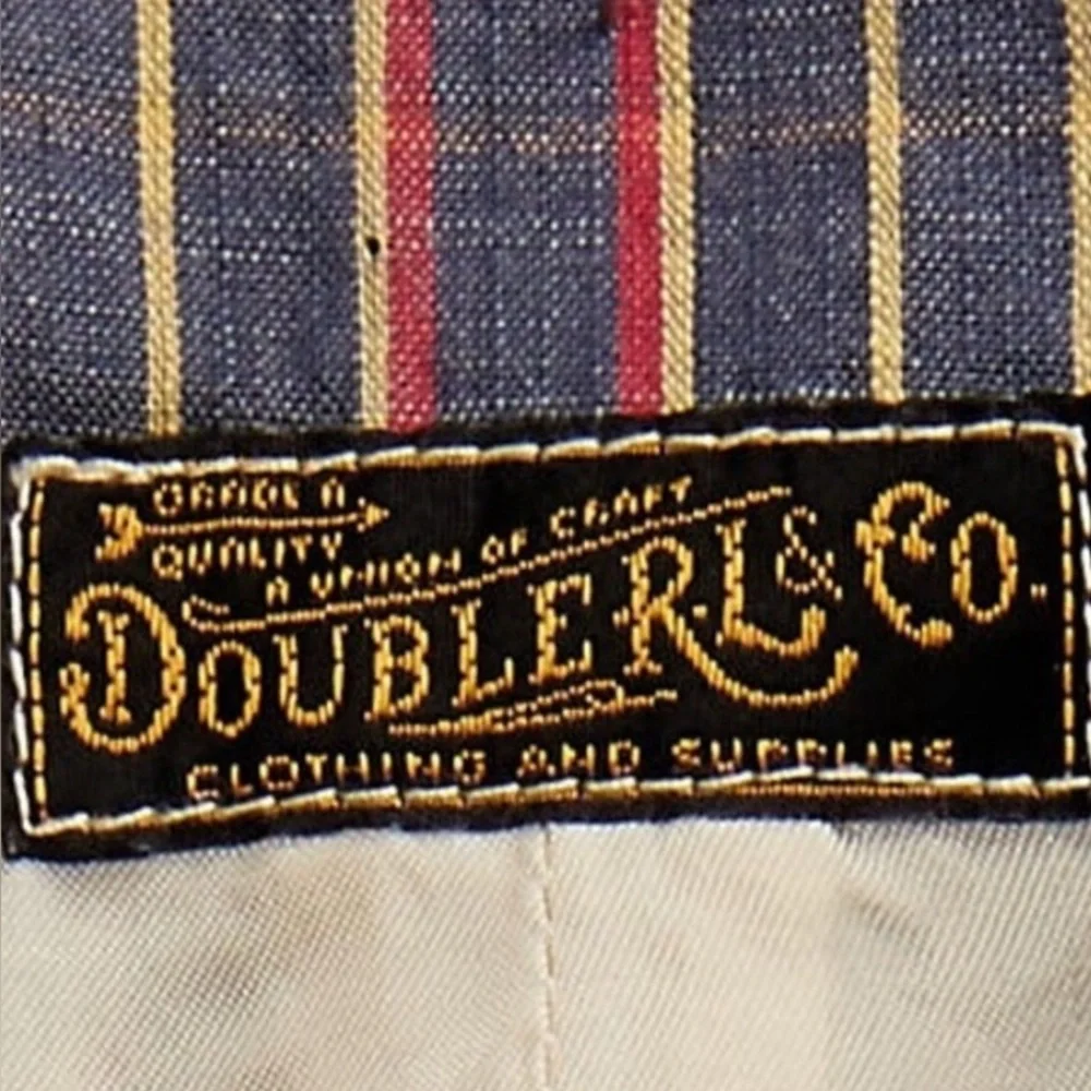 Ralph Lauren Double RL Unconstructed Madras Plaid Blazer